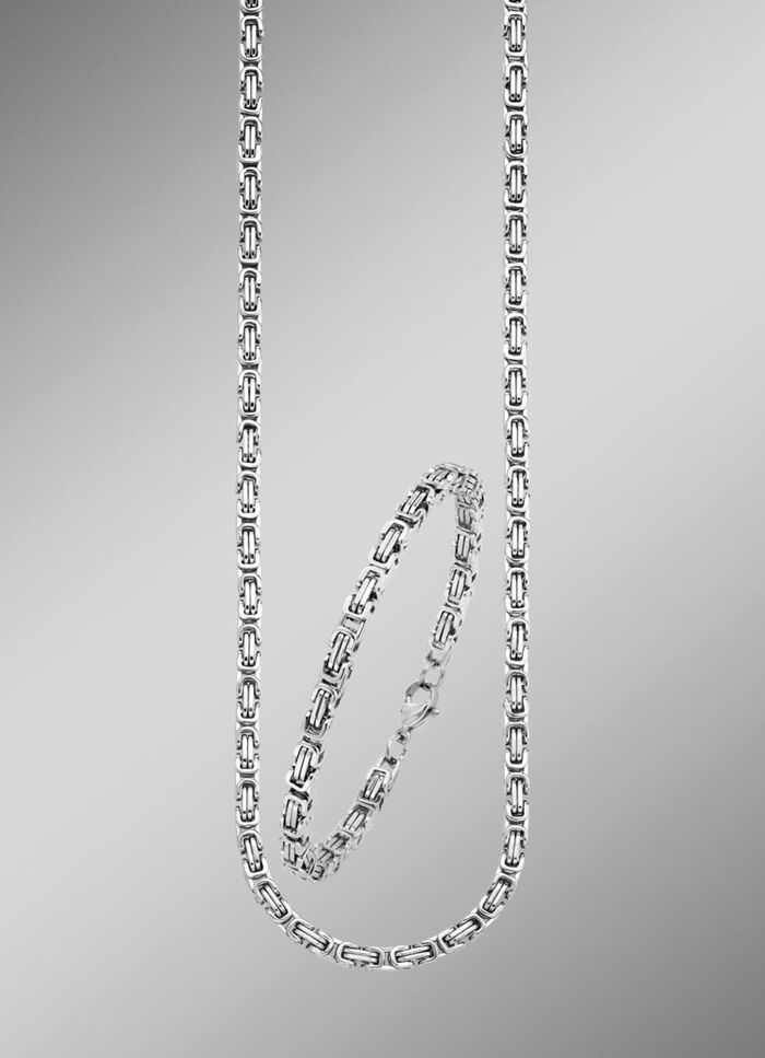 Tijdloze en krachtige koningskettingset 