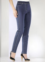 Jeans met comfortabel aansluitend model JEANS BLAUW