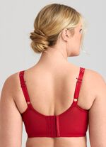 Miss Mary beugelbeha met elastische kanten bloemenprint ROT