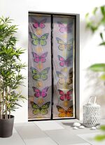 magnetisch gordijn met klittenband 