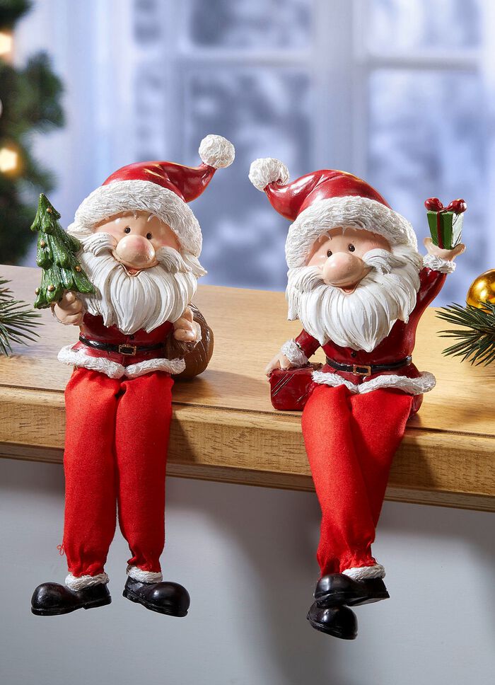 Beeldje voor op de rand van de kast, set van 2 