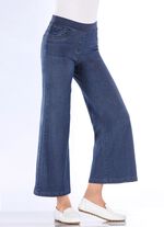 Culottes in 5-pocketsmodel JEANSBLAUW