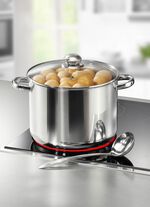 Kr&uuml;ger XXL universele pot van 18/0 roestvrij staal 