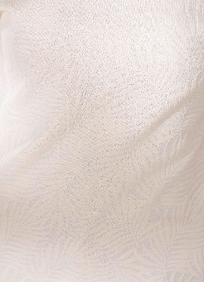 Overhemd met aangehechte zoom 