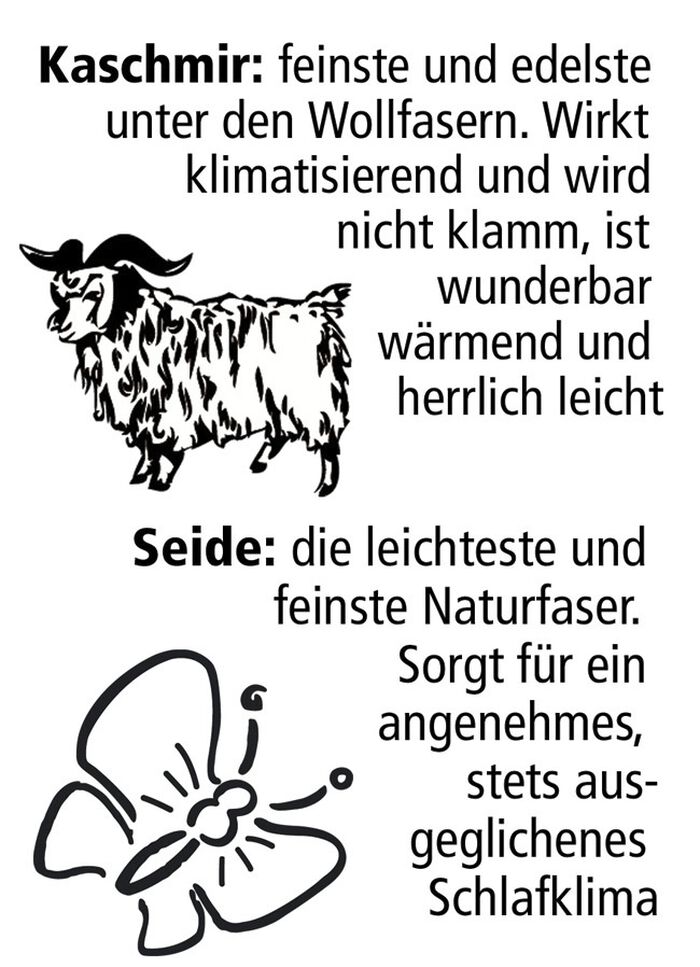 Mesana beddengoedassortiment met het fijnste en hoogwaardige kostbare haar 