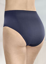 Verpakking van vier slips met elastische tailleband 2X MARINE, 2X WEISS