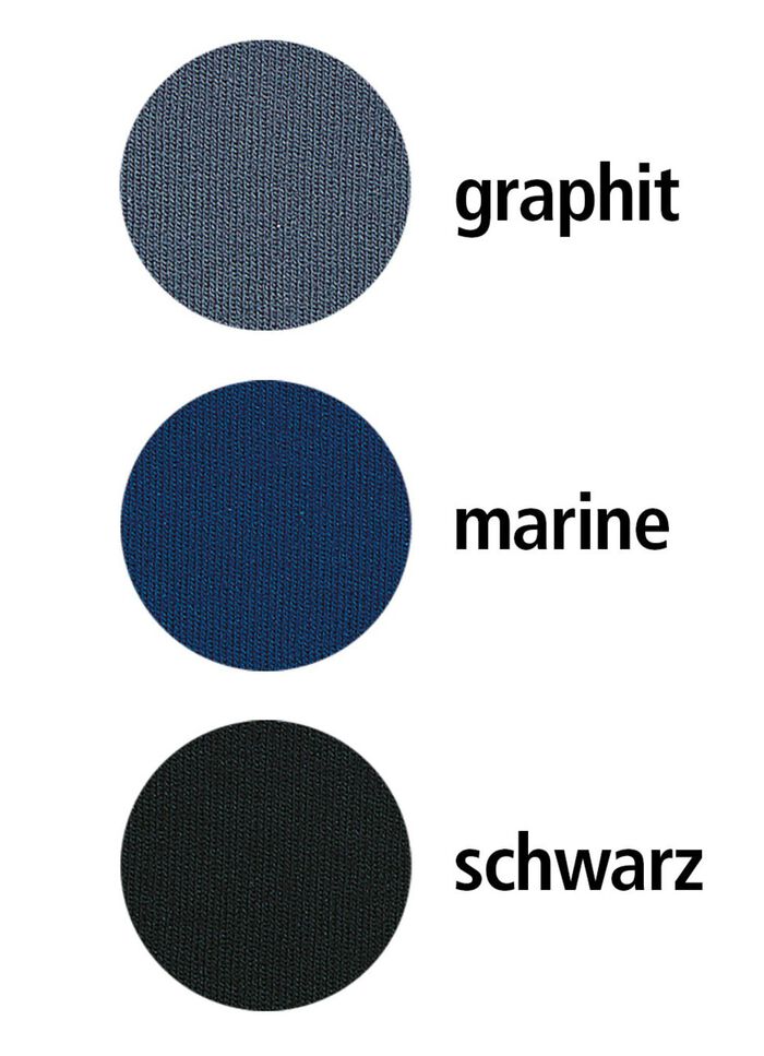 3 paar reisondersteunende kniekousen ZWART