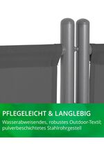 Stabiele scheidingswand, 3-delig 