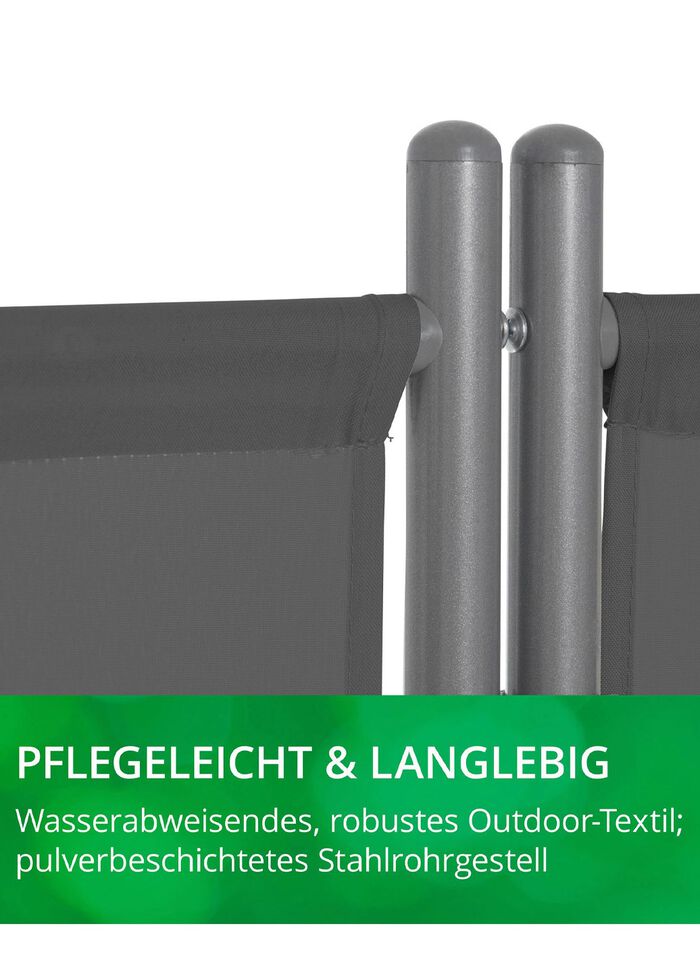 Stabiele scheidingswand, 3-delig 