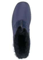 ELENA EDEN enkellaarzen gemaakt van weerbestendig textielmateriaal MARINE