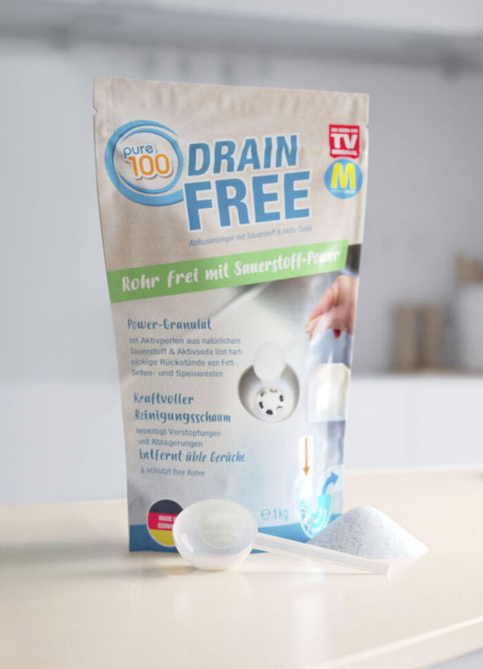 Pure100 Drainfree Power-drainagereiniger 