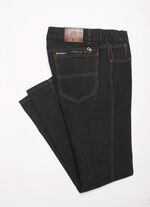 Jeans met elastische taillebandinzetstukken in 3 kleuren 