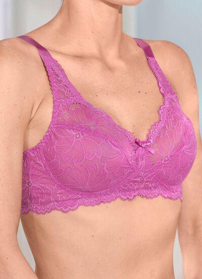 Laurina two-pack bh van delicate elastische kant 