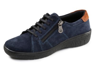 ELENA EDEN, comfortabele dames veterschoenen, breedte G, met uitneembaar voetbed 