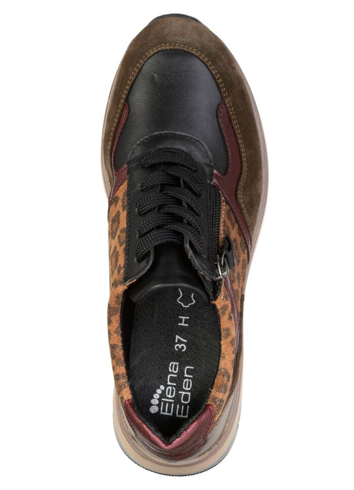 ELENA EDEN, trendy damessneakers, breedte H, met uitneembaar voetbed 