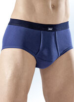 Set van vijf slips, effen 