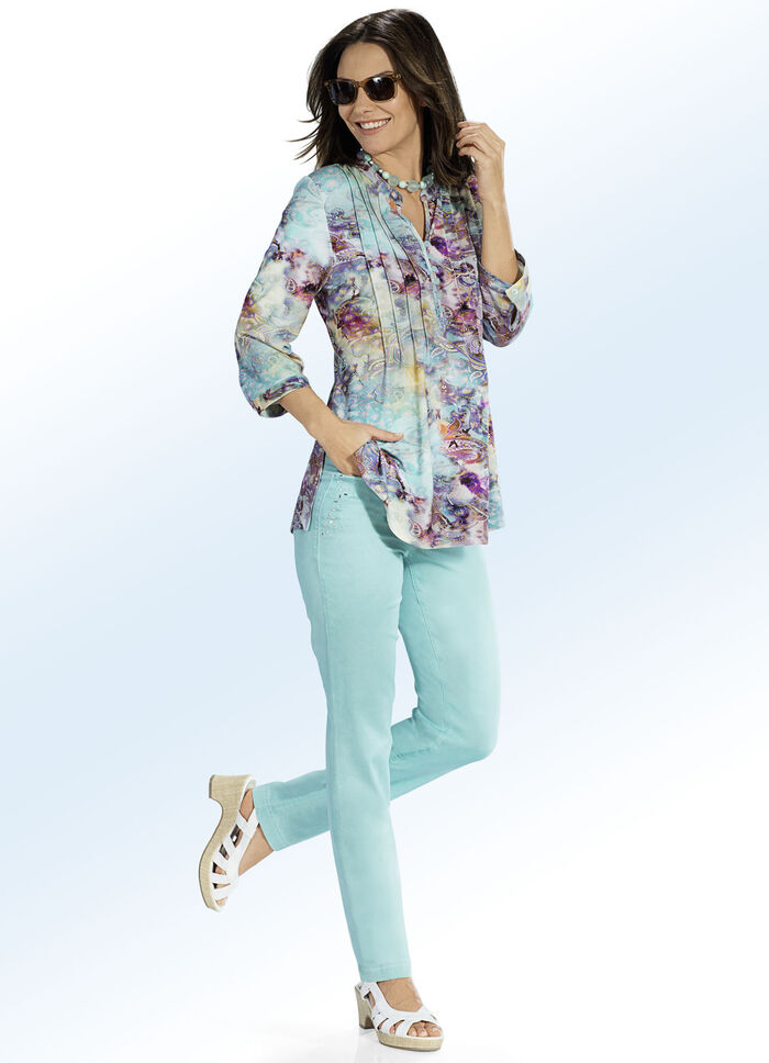 Elegante broek met fonkelende strasssteentjes 2-OCEAN