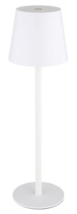 Moderne tafellamp voor binnen en buiten WIT