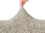 Bi-elastische microvezel stretchhoezen BEIGE