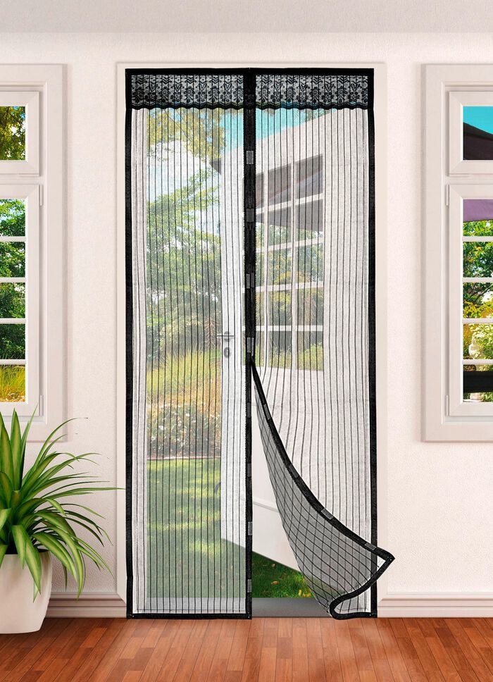 Klamboe met magnetische sluiting 