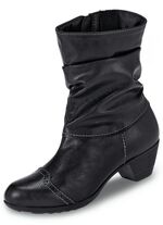 Andrea Conti, modieuze dames enkellaarsjes, winterschoenen, met rits 