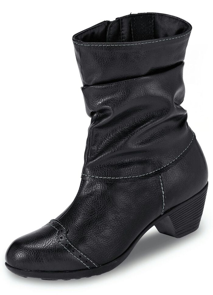 Andrea Conti, modieuze dames enkellaarsjes, winterschoenen, met rits 