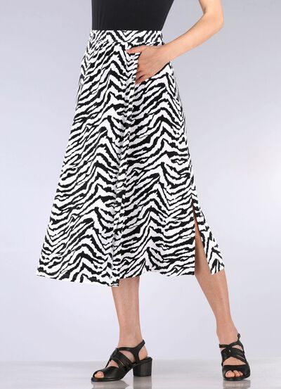 Rok met een interessante wikkellook 