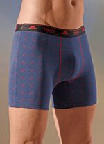 Driepack broeken met elastische tailleband en maritiem all-over design 