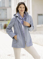 Functionele jas met afneembare capuchon 