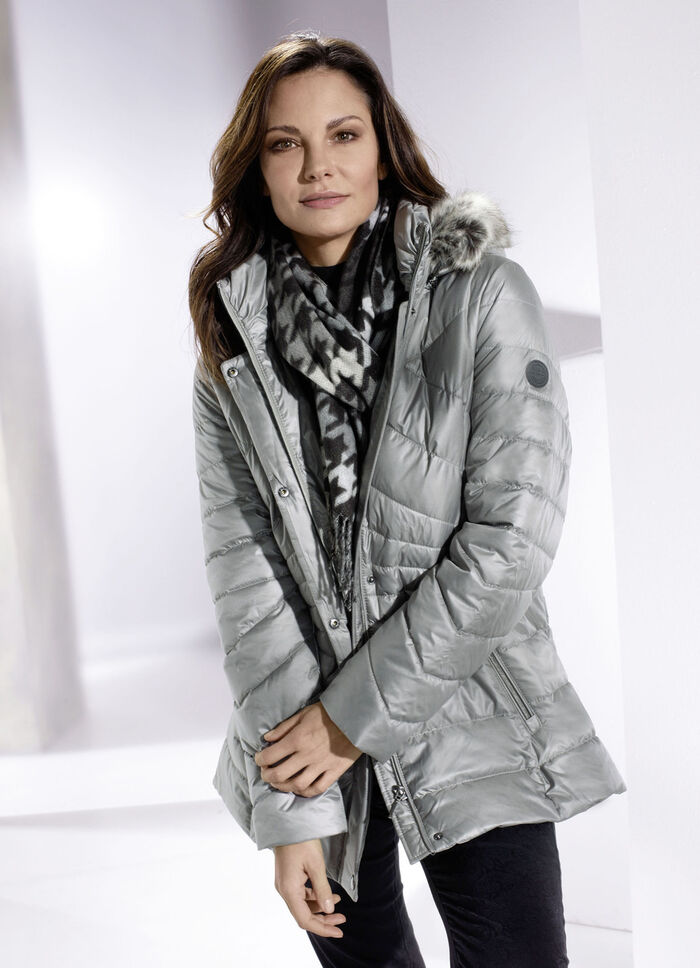 Jas met afneembare capuchon 