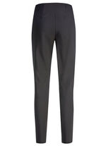 Broek met een getailleerde tailleband ZWART