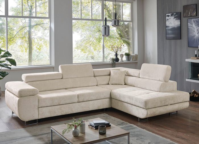 Gestoffeerde hoek met functie 