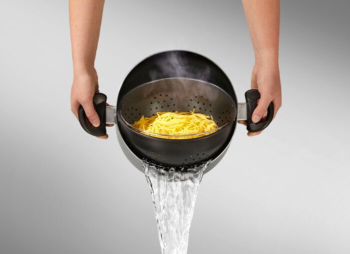 Pannenset van aluminium, 6-delig 