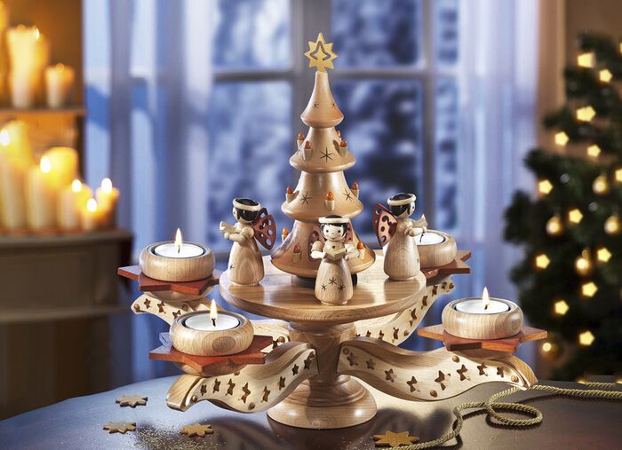 ZEIDLER Adventskandelaar uit het Ertsgebergte 