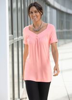 V-hals tuniek in 2 kleuren ROS&Eacute;