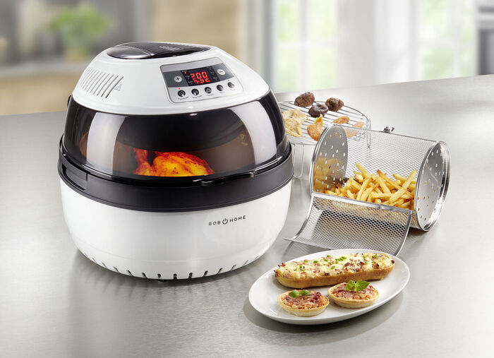 Energiezuinige Bob Home halogeen heteluchtoven 