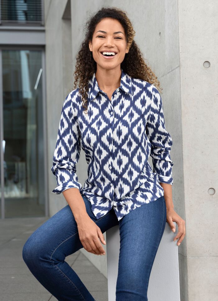 Blouse met lange mouwen 