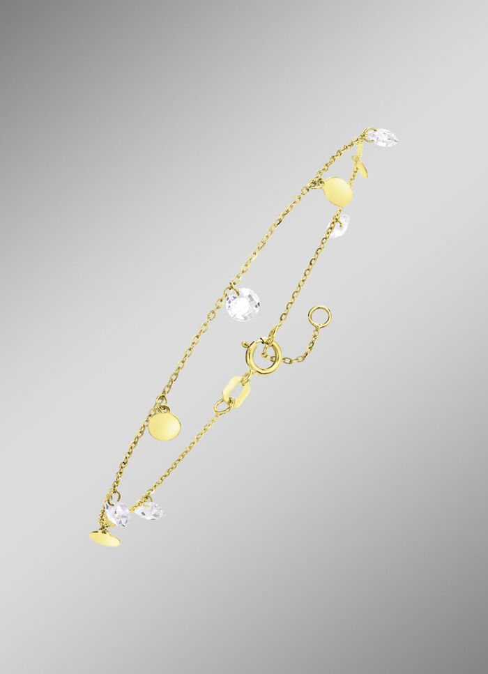 Prachtige armband met zirkonia 