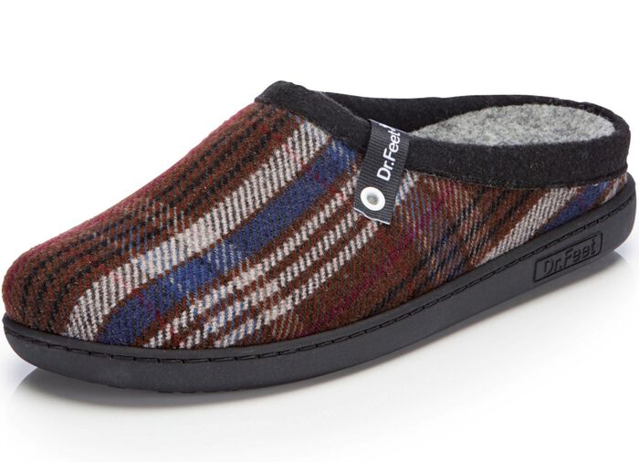 Vilten pantoffels BRUIN