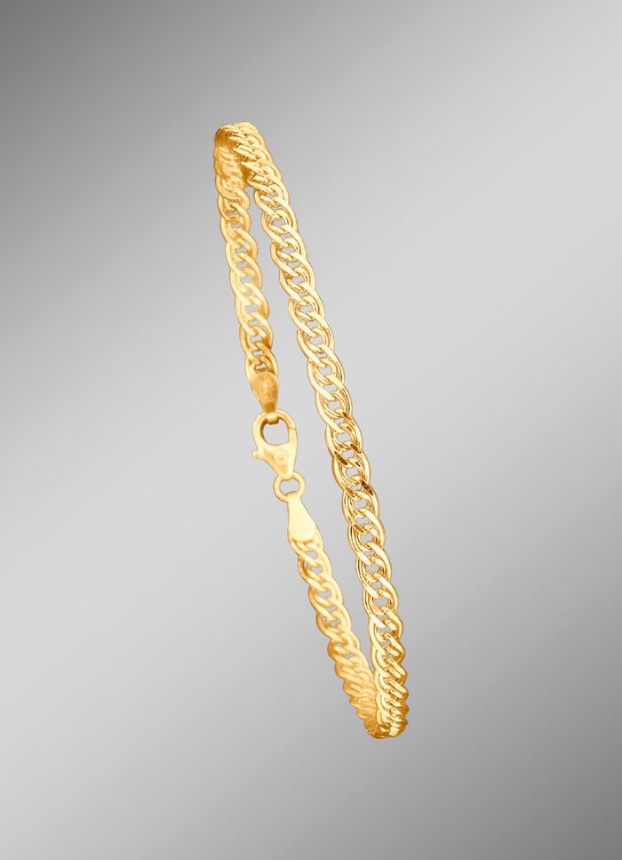 Dubbele pantserarmband 