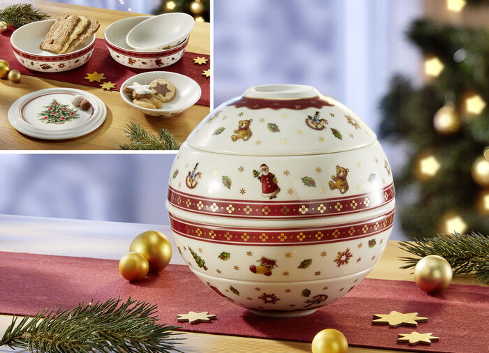 Porseleinen set, 5 stuks – “la petite boule” 