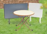 Weerbestendige klaptafels van MFG Freizeit M&ouml;bel 