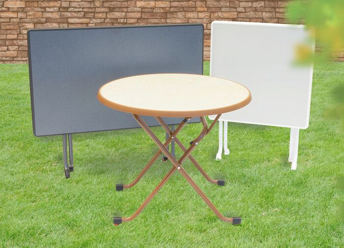 Weerbestendige klaptafels van MFG Freizeit M&ouml;bel 