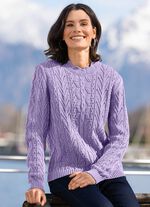 Trui van een structuurmix 