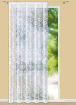 Lange jaloezie&euml;n met universele railband en gebogen uiteinden 