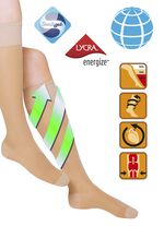 Fresh-Travel ondersteunende kniekousen, 3-pack 