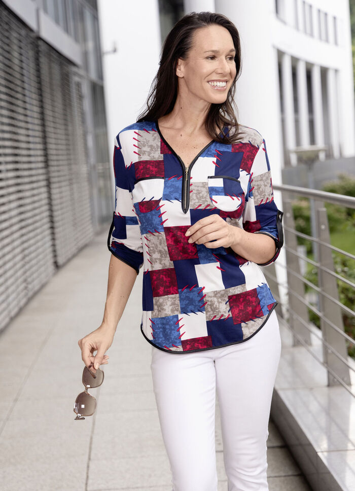 Shirt tuniek in een geweldig design 