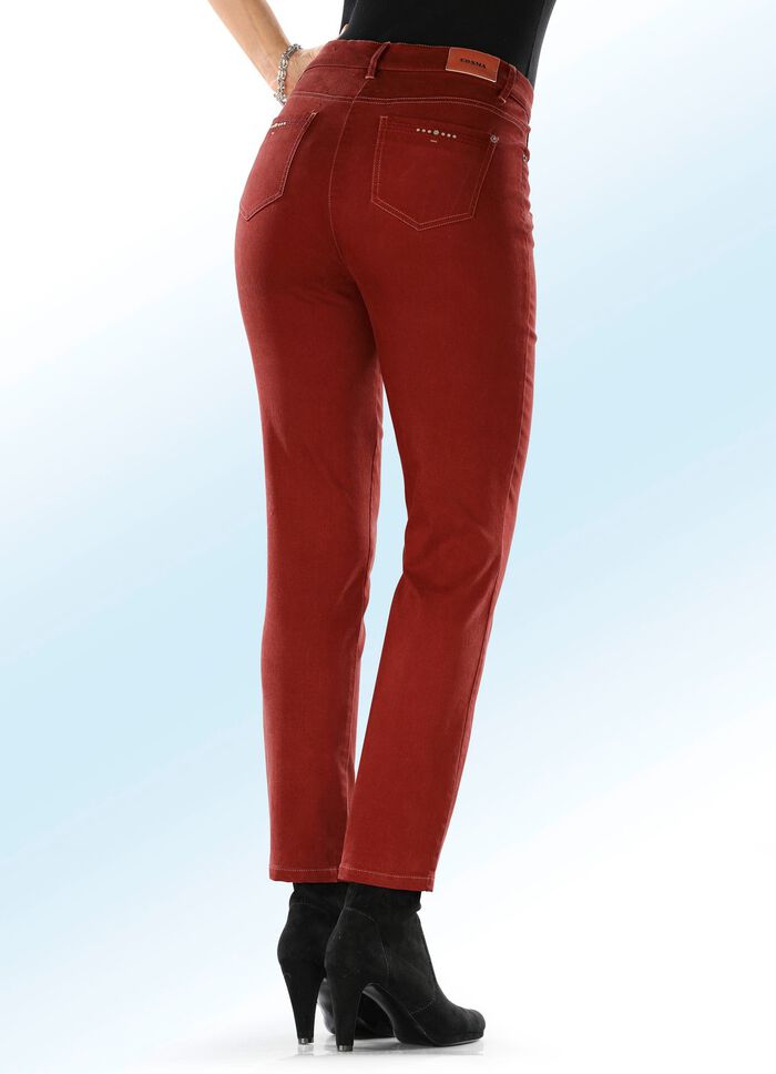 5-pocketbroek die zacht aanvoelt 