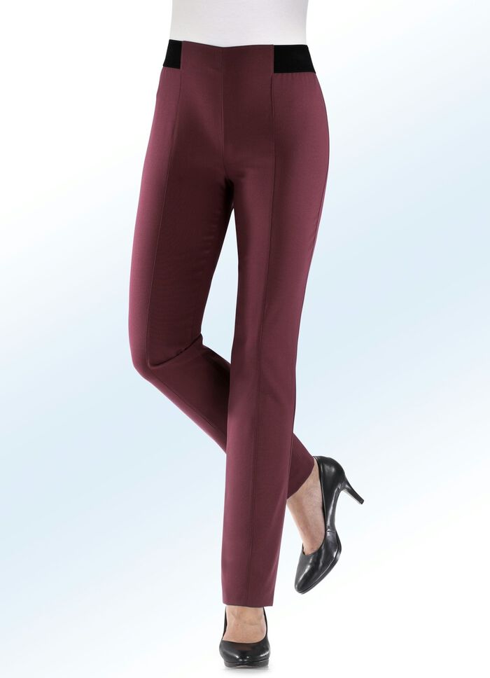 Broek met speciale tailleband 
