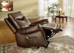 Comfortabele relaxstoel met XXL zitcomfort COGNAC